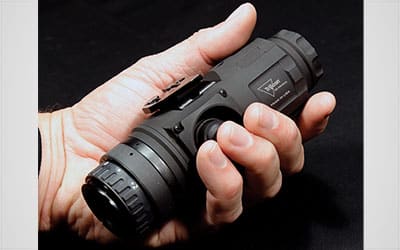 Trijicon IR-PATROL Thermal Monocular Easily Fits in Your Palm