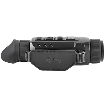 Side view of a InfiRay Outdoor ZOOM dual FOV thermal monocular.