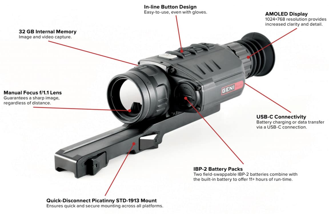 InfiRay Outdoor RICO G-LRF Thermal Weapon Sight