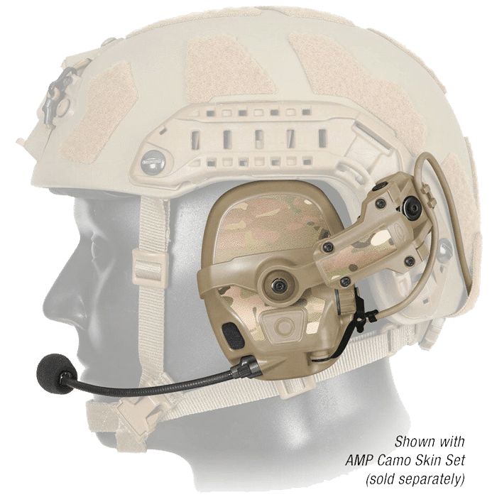 Ops-Core AMP Communication Headset Connectorized - P&R Infrared