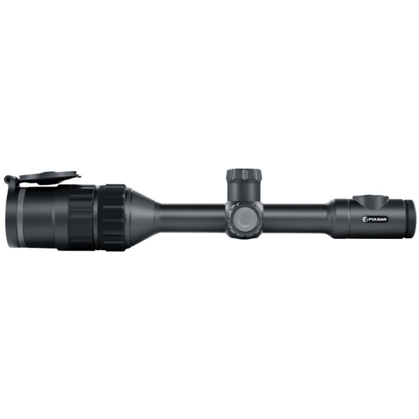 Side view of a Pulsar Digex C50 digital night vision riflescope.