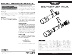 SureFire Mini Scout Light Pro User Manual (PDF)