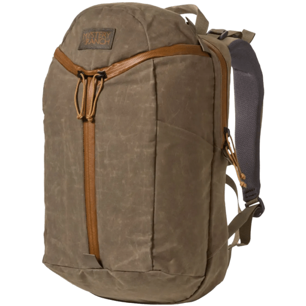 Mystery Ranch Urban Assault 24 Daypack in wood waxed finish.
