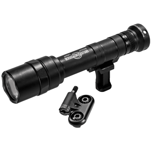 Photo showing a black SureFire Scout Light Pro
