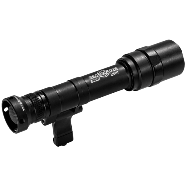 Photo showing a black SureFire Scout Light Pro